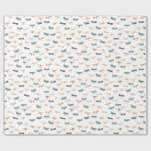 Papier Cadeau Libellules par des copies d'origami (Plat)