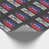 Papier Cadeau Libertarian Porcupine logo Don't Tread on Anyone (Coin)