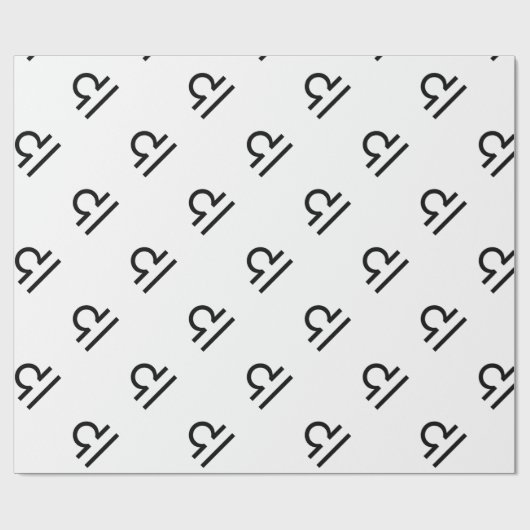 Papier Cadeau Libra (Plat)
