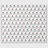 Papier Cadeau Licence de l'Université d'État de Jacksonville (Plat)