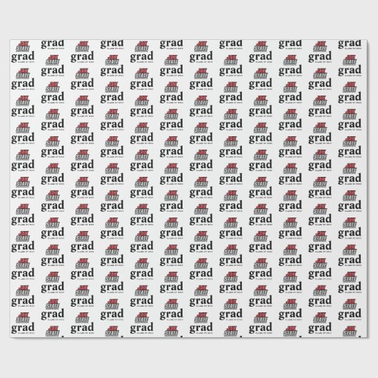 Papier Cadeau Licence de l'Université d'État de Jacksonville (Plat)