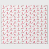 Papier Cadeau Licence de l'Université d'État de Jacksonville (Plat)