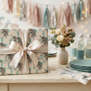 Papier Cadeau Licorne