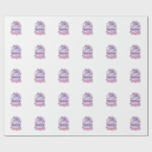 Papier Cadeau Licorne Chemise de Style Rétro de Licorne Petite E