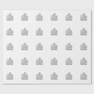 Papier Cadeau Licorne Cherry Coquette Licorne Original Zazzle De