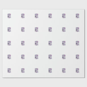 Papier Cadeau Licorne Coding Licorne Debug Squad Marché Charmant