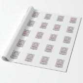 Papier Cadeau Licorne Conte de Fées Sabots Création Merch Origin (Déroulé)