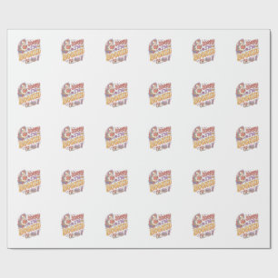 Papier Cadeau Licorne Désolé je suis Réservé Design Zazzle Fanta