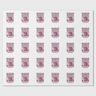 Papier Cadeau Licorne funky et fantastique design zazzle stylé_