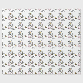 Papier Cadeau Licorne heureuse !
