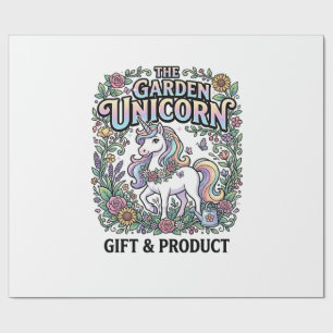 Papier Cadeau Licorne Le dessin vectoriel commercial de licorne 