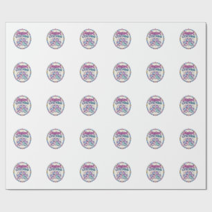 Papier Cadeau Licorne Magical Little Squad Prêt pour le POD Vête