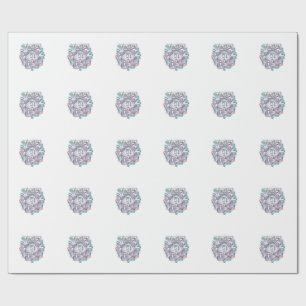 Papier Cadeau Licorne Magique Depuis la Naissance Original Graph