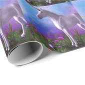Papier Cadeau Licorne majestueuse (Coin rond)