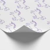 Papier Cadeau Licorne mignonne (Coin)