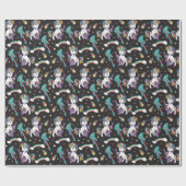 Papier Cadeau Licornes Rock N (Plat)