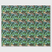 Papier Cadeau Lierre et pierre de champ (Plat)