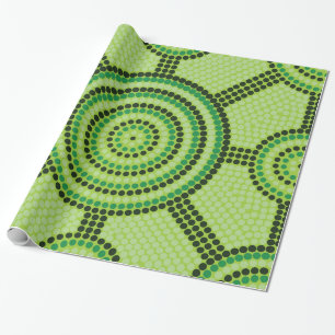 Papier Cadeau Lieu de rencontre autochtone Forêt-tropicale