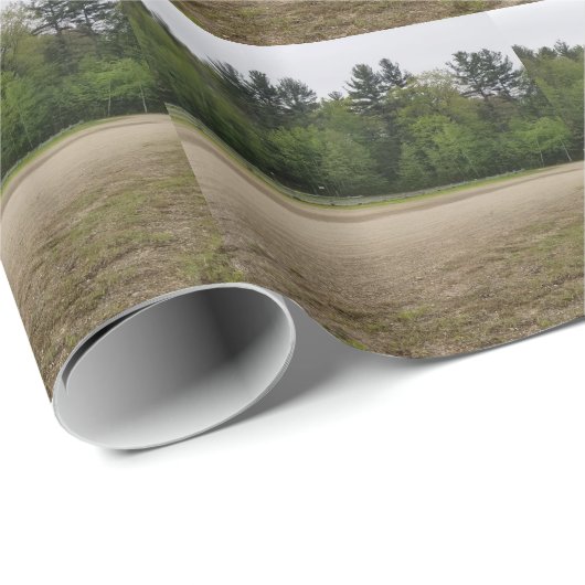 Papier Cadeau Lieux simples (Coin rond)