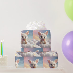 Papier Cadeau "Lièvre céleste"
