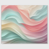 Papier Cadeau ligne colorée Abstrait (Plat)