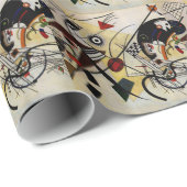 Papier Cadeau Ligne ininterrompue Kandinsky Transverse (Coin rond)