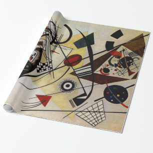 Papier Cadeau Ligne transversale de l'art Abstrait Kandinsky