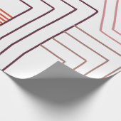 Papier Cadeau Lignes Art Déco (Coin)