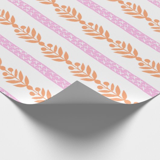 Papier Cadeau Lignes Berryvine (Coin)