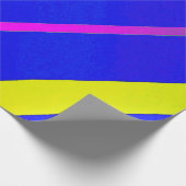 Papier Cadeau Lignes colorées (Coin)