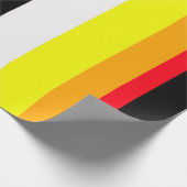 Papier Cadeau Lignes d'automne (Coin)