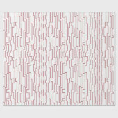 Papier Cadeau Lignes de circuit (Plat)