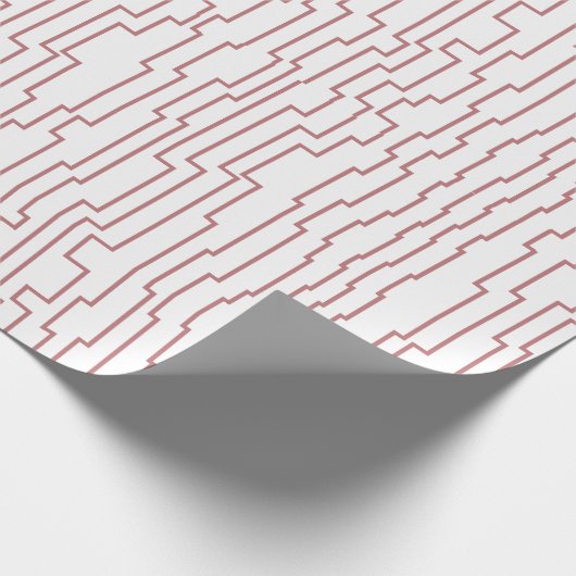 Papier Cadeau Lignes de circuit (Coin)