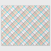 Papier Cadeau Lignes de Doodle Funky Angled (Plat)