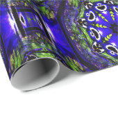 Papier Cadeau Lignes de sansy.... (Coin rond)