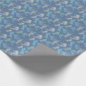 Papier Cadeau Lignes de snowboard (Coin)