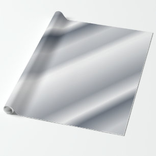 Papier Cadeau Lignes diagonales ombrées gris bleu