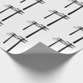 Papier Cadeau Lignes d'utilitaire (Coin)
