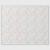 Papier Cadeau Lignes et points (Plat)