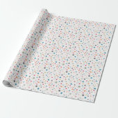Papier Cadeau Lignes et points (Déroulé)