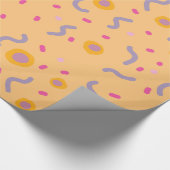 Papier Cadeau Lignes et points Confetti Joy (Coin)