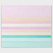 Papier Cadeau Lignes Ethérées : Perfection Pastel (Plat)