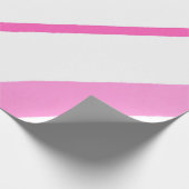 Papier Cadeau Lignes roses (Coin)
