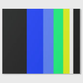 Papier Cadeau Lignes sombres (Plat)
