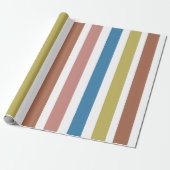 Papier Cadeau Lignes triées (Déroulé)