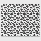 Papier Cadeau Lil' Cowgirl Baby shower Vache papier à graver (Plat)