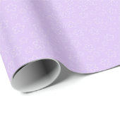 Papier Cadeau Lilac (Coin rond)