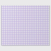 Papier Cadeau Lilac En vichy (Plat)