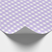 Papier Cadeau Lilac En vichy (Coin)