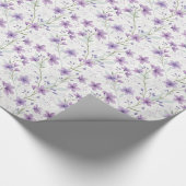 Papier Cadeau Lilac pourpre (Coin)